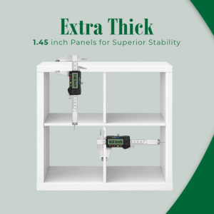 4-Cube Storage Organizer Shelf
